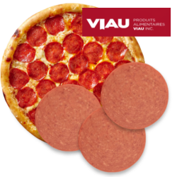 Pepperoni Tranché 2pouces Fontino de Viau 5kg