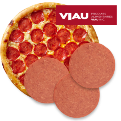 Pepperoni Tranché 2pouces Fontino de Viau 5kg